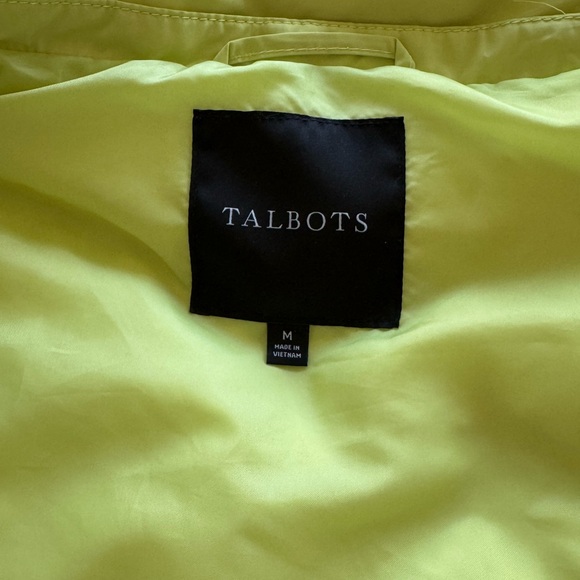 Talbots Down Puffer Vest Green Women’s Medium - Picture 9 of 10